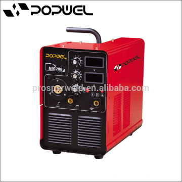 2015 Hot-sale Portable mig-200 igbt inverter co2 mig welding machine